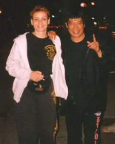 Simo Cookie with martial arts instructors 4