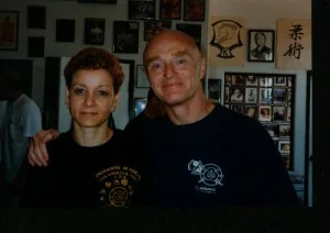 Simo Cookie with martial arts instructors 8