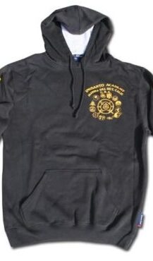 Hoodie - Inosanto Academy - Sweatshirt - Black with Gold Logos
