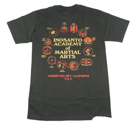 T-Shirt - Inosanto Academy - 12 Spot Red/Gold
