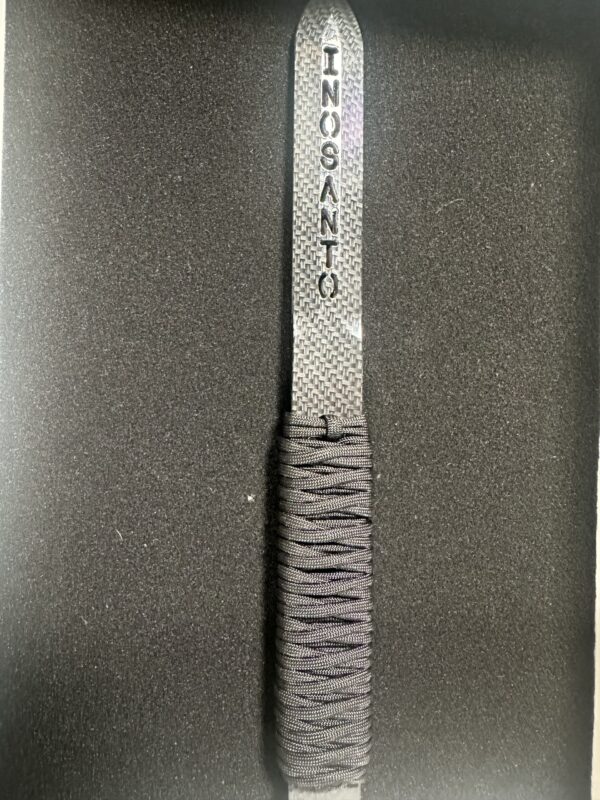 Aluminum Training Dagger - Large Carbon Fibre Knife