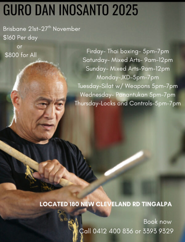 Guro Dan Inosanto Seminar November 2025