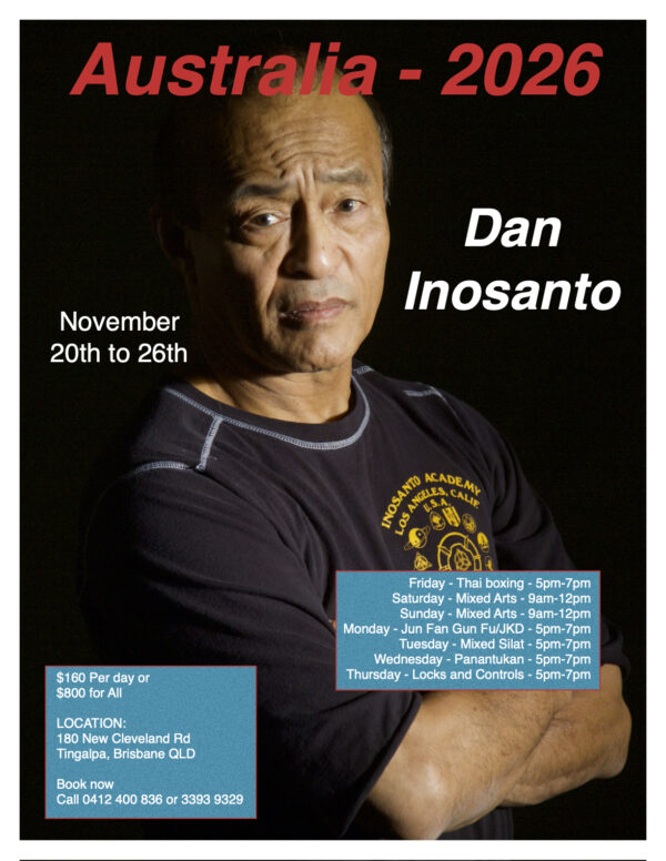 Guro Dan Inosanto - Australia Tour - November 2026